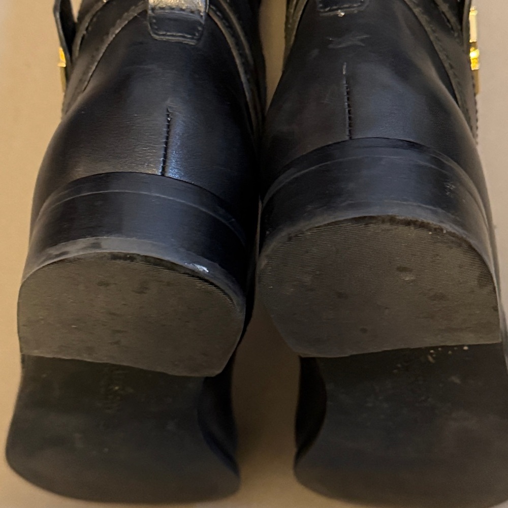 Ralph Lauren Women's Brittaney Leather Riding Boots - Picture 9 of 13